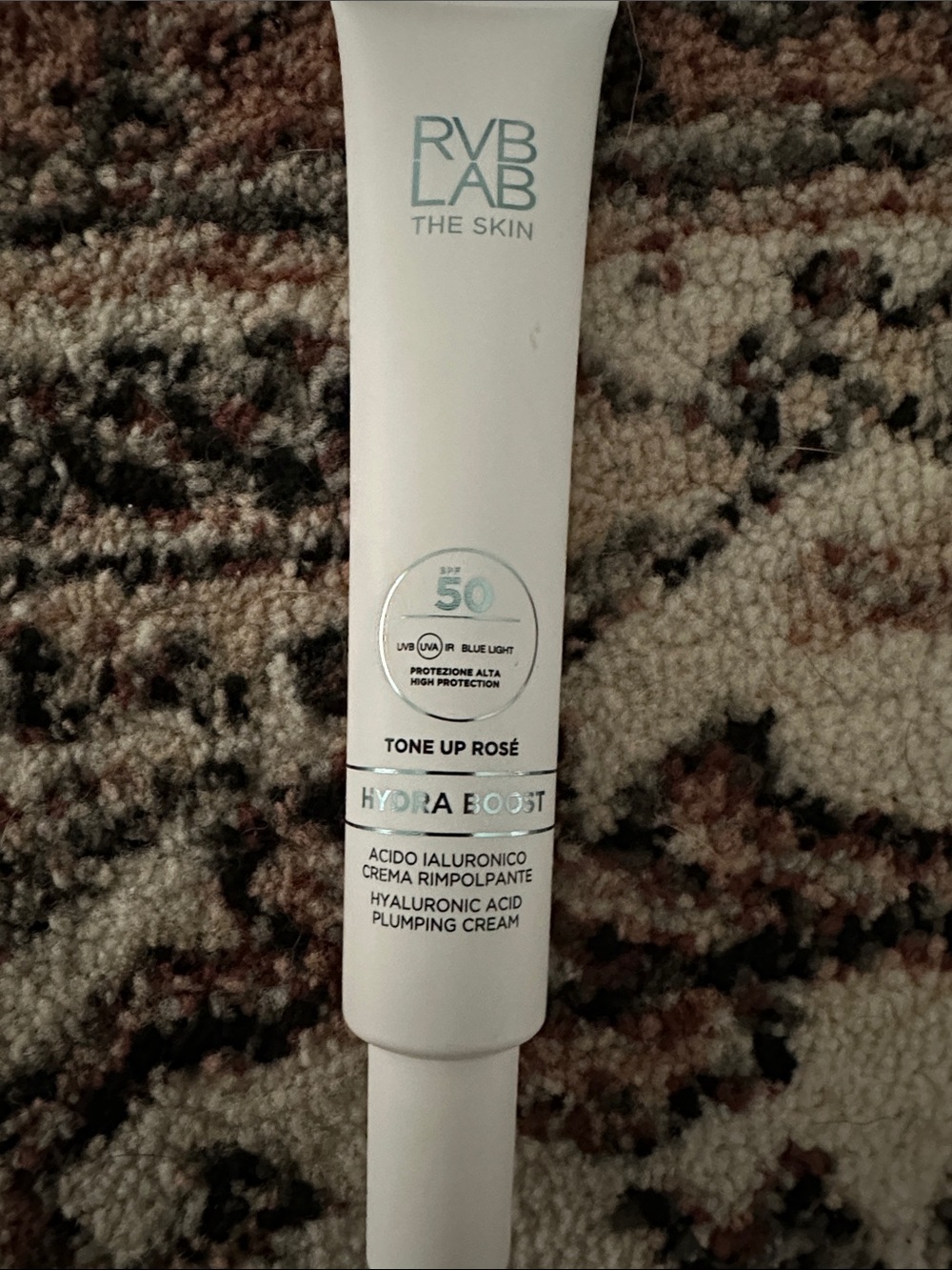 Hydra Boost Tone-Up Rose SPF 50 Hyaluronic Plumping Cream
